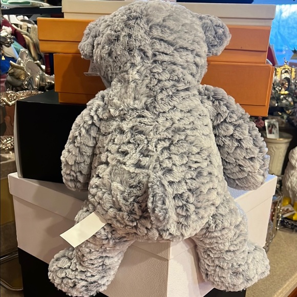 TEDDY BEAR with Bow 🎀 (grey plush)
New w/Tags - Picture 7 of 12